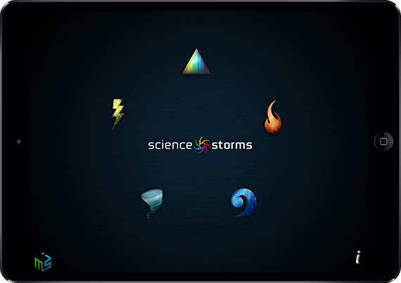 Science Storms Exhibit App